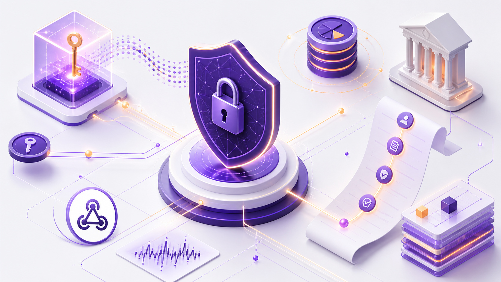 Security: encryption, signatures, audit